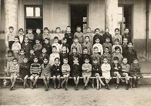 ECOLE LAMORICIERE GARCONS 1935 CP MME BUADES
